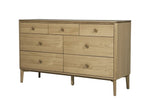 Seven-drawer chest for bedroom