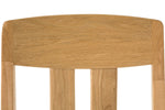 Contemporary Oak Veneer Chair - Foys Home Furnishings