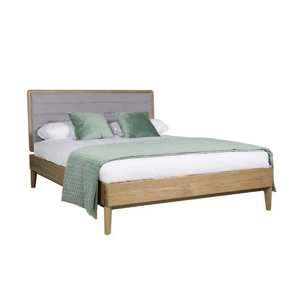 Luxurious Oak Double Bed Frame - Tuscano Double Bed
