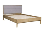 Sturdy Oak Double Bed - Robust Wooden Double Bed Frame