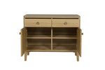 Elegant oak sideboard cabinet