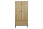 Classic wardrobe with full hanging rail