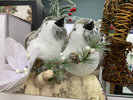 Elegant Birds Couple Ornament for Holiday Season Decor
