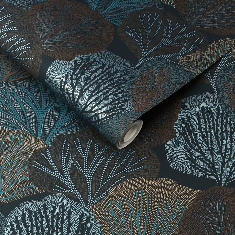 Graham & Brown Twyla Midnight Wallpaper