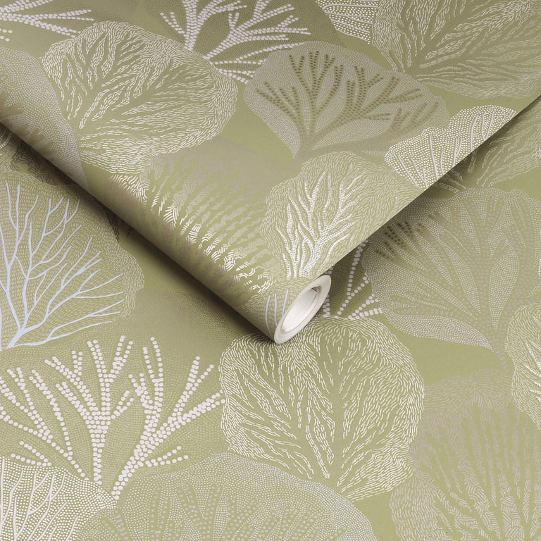 Graham & Brown Twyla Sage Wallpaper