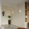 Sleek wall lights for living room Sollux Lighting Varnished Wall Lamp GLOBE White Gloss
