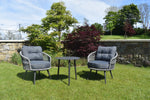 Garden set with Venice rattan armchairs
