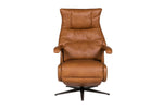 Discover the perfect tan leather recliner chair with electric features.