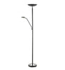 Adjustable LED reading light with floor lamp