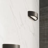 Sophisticated oval wall lamp Atena Grey by Sollux Lighting for perfect illumination