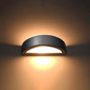 Enhance your room with the Athena Grey ceramic wall lamp from Sollux Lighting