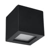 Modern wall lamp Sollux Lighting Ceramic Leo Black for hallway
