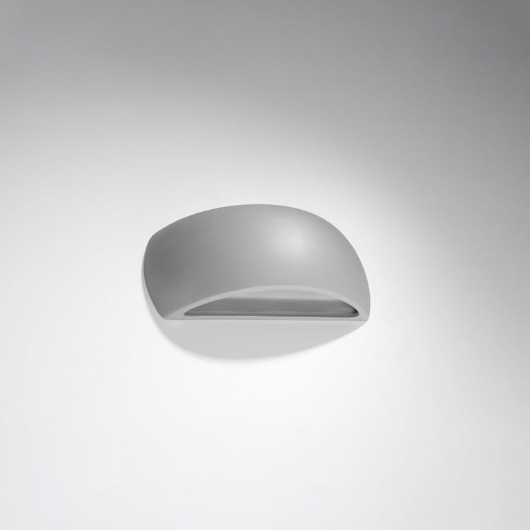 Sollux Lighting Wall Lamp Ceramic PONTIUS Grey