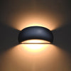 LED lighting wall lamp with universal ceramic design
