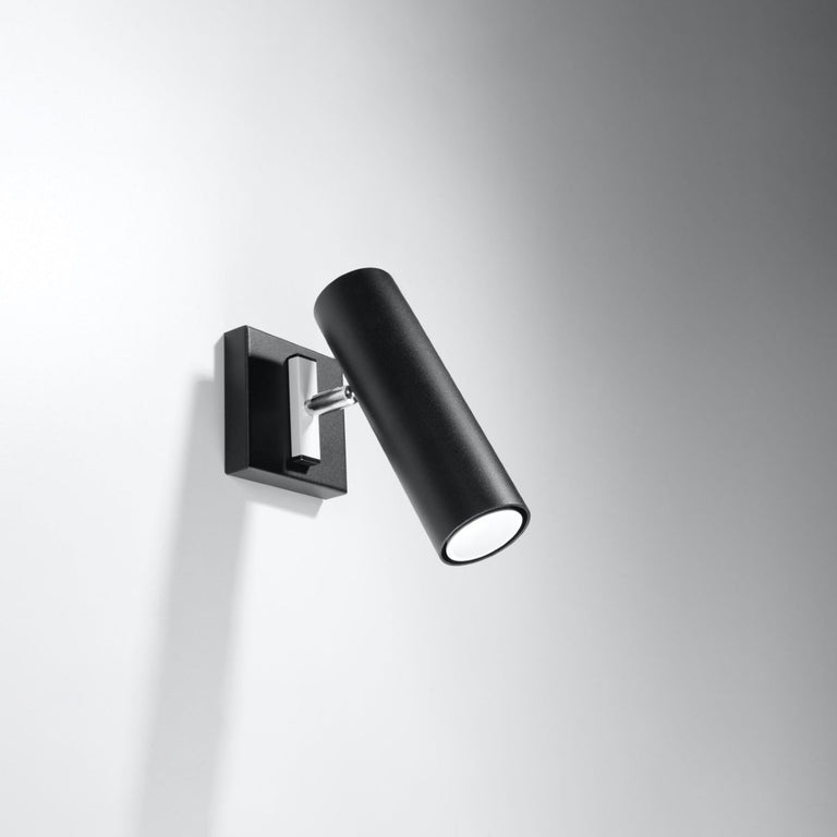 Sollux Lighting Wall Lamp DIREZIONE Black