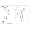 Ideal wall lights for bedroom or living room Wall lamp IMPACT white
