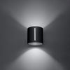 Modern lighting with Sollux Lighting Wall Lamp  INEZ black