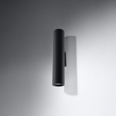 Sollux Lighting Wall Lamp LAGOS 2 Black