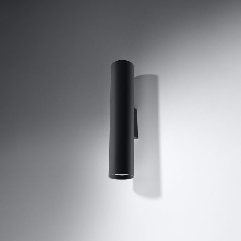 Sollux Lighting Wall Lamp LAGOS 2 Black