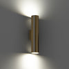 Polished gold wall lamp Lagos 2 for home
