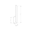 Sophisticated Sollux Lighting Wall lamp LAHTI M golden 4000K