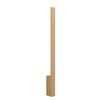 Sleek lighting with Sollux Lighting Wall lamp LAHTI M golden 4000K