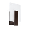 Stylish wall lamps LAPPO wenge for modern interiors
