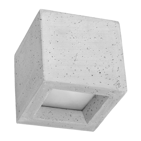 Modern concrete wall lamp LEO lighting fixture