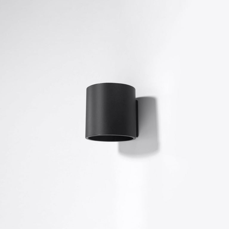 Sollux Lighting Wall Lamp ORBIS 1 Black