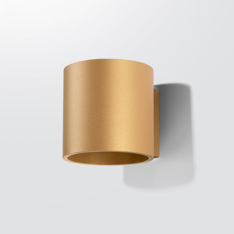 Sollux Lighting Wall Lamp ORBIS 1 Gold