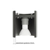 Stylish and functional Sollux Lighting ORBIS 2 Black wall lights
