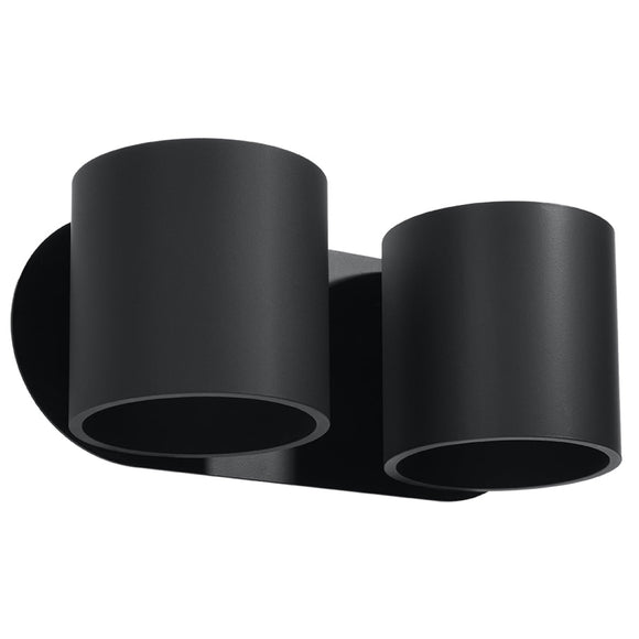 Upgrade your home accessories with Sollux Lighting ORBIS 2 Black
