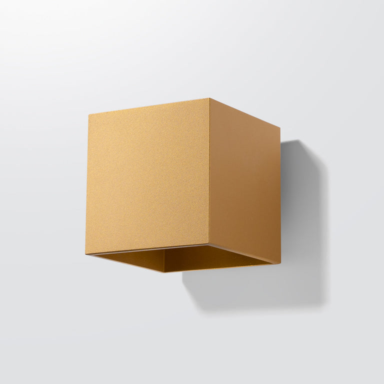 Sollux Lighting Wall Lamp QUAD 1 Gold