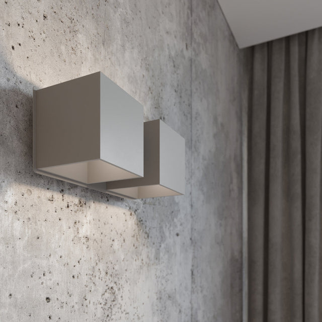 Sollux Lighting Wall Lamp QUAD 2 Grey