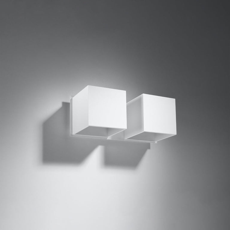 Sollux Lighting Wall Lamp QUAD 2 White