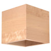 Modern lighting Sollux Lighting Wall lamp QUAD natural wood