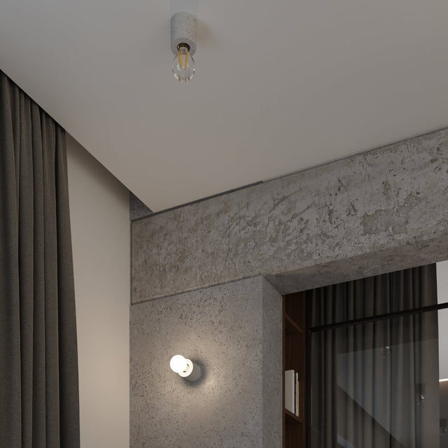 Sollux Lighting Wall Lamp SALGADO Concrete