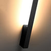 Wall-mounted LED light Sollux Lighting Wall lamp SAPPO M black 3000K