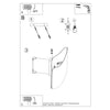 Minimalist Wall lamp TILA 30 white