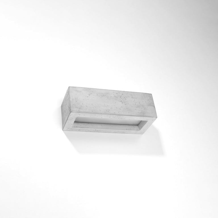 Sollux Lighting Wall Lamp VEGA 30 Concrete