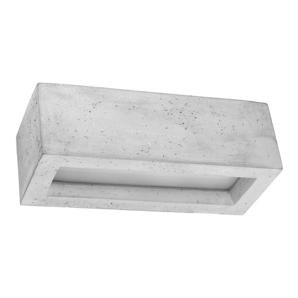 LED wall lights for bedroom with VEGA 30 Concrete
