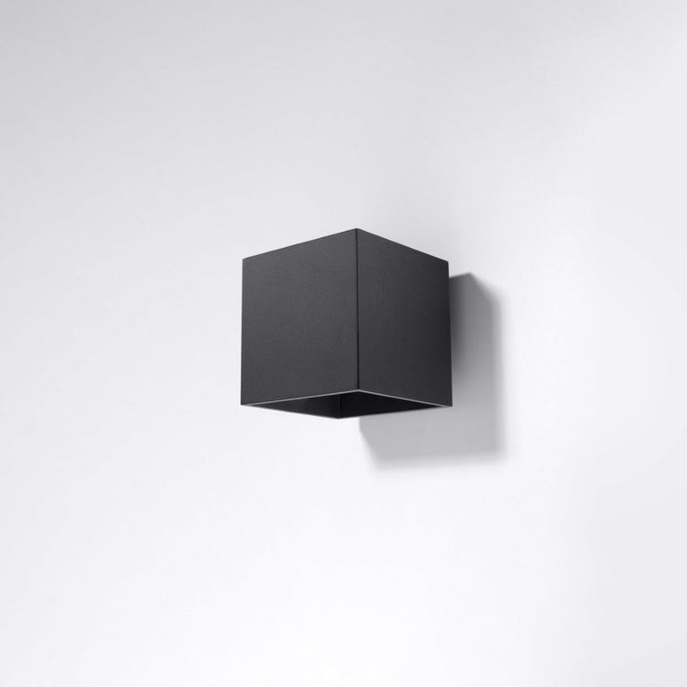 Sollux Lighting Wall Lamp QUAD 1 Black