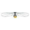 Modern lighting with Sollux Lighting Wall lamp / Ceiling lamp ESKOLA 110 black