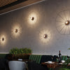 Chic Sollux Lighting Wall lamp / Ceiling lamp ESKOLA 140 black for modern homes