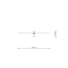Versatile Wall Lamp / Ceiling Lamp SIRKEL 60 Black in a stylish setting.
