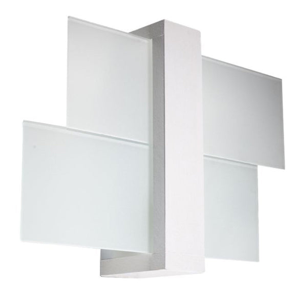 Light in wall Sollux Lighting Wall Lamp FENIKS 1 white