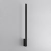 Vertical LED wall light, Sollux Lighting Wall lamp LAHTI L black 3000K