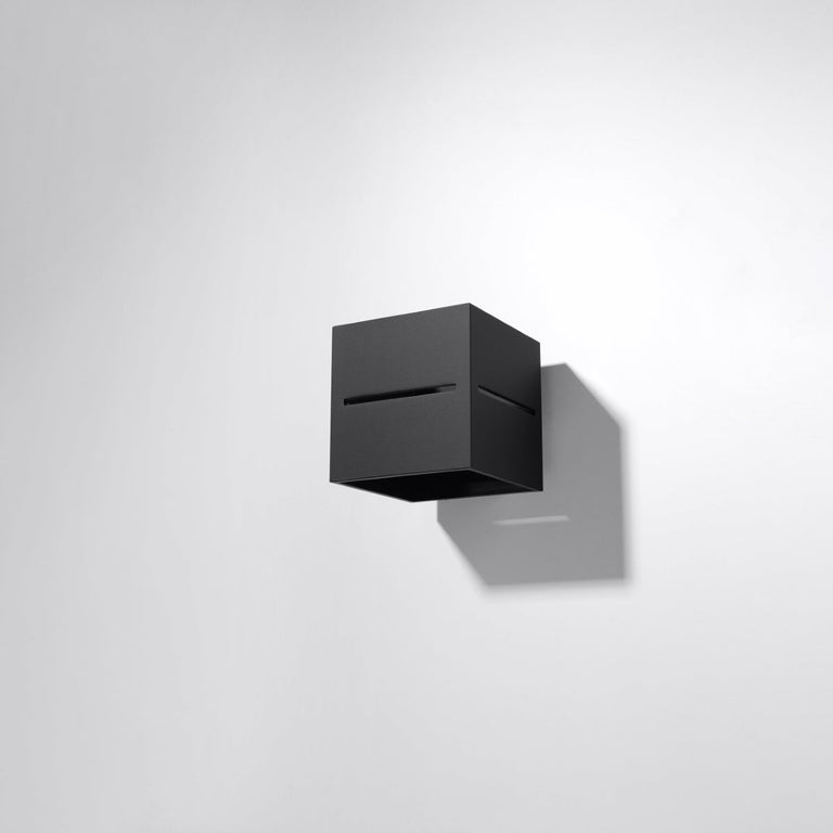 Sollux Lighting Wall Lamp LOBO Black