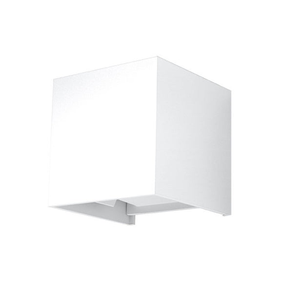 Wall lamp LUCA white LED IP54 for living room décor