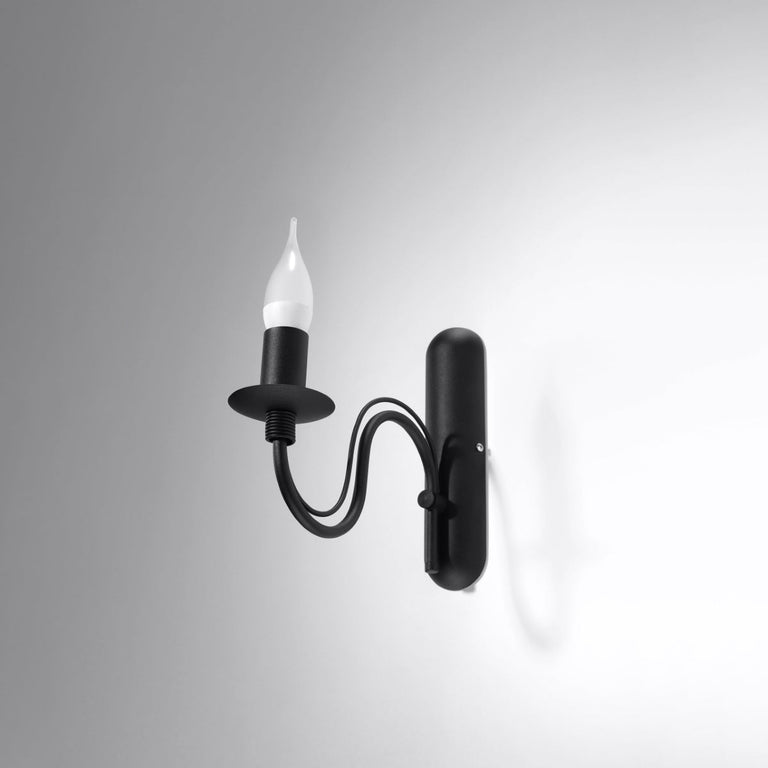 Sollux Lighting Wall Lamp MINERWA Black